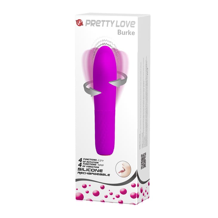 Вібратор Pretty Love Burke, фіолетовий