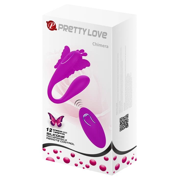 Вібратор Pretty Love Chimera, фіолетовий