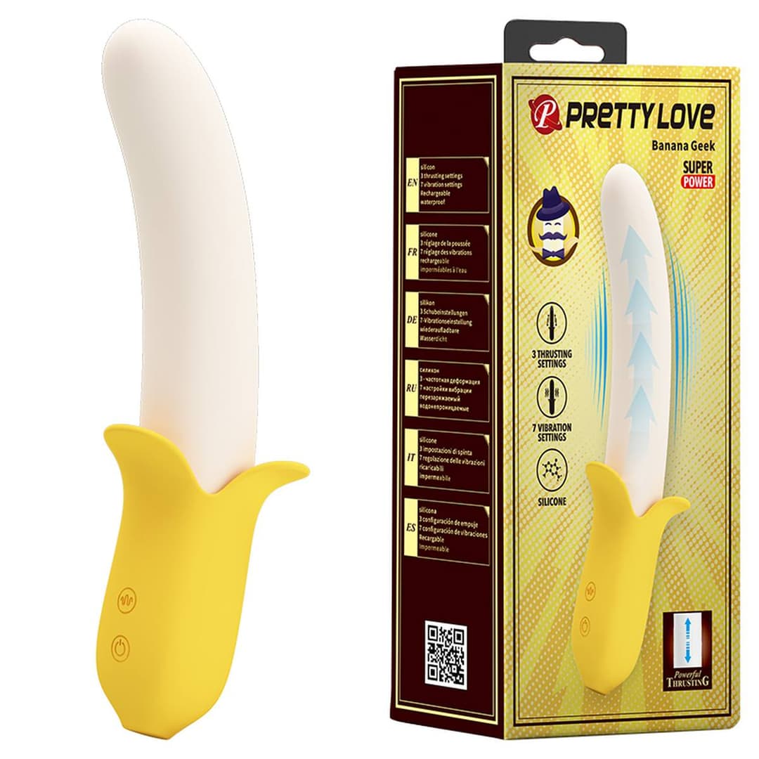 Вібратор RETTY LOVE - Banana Greek