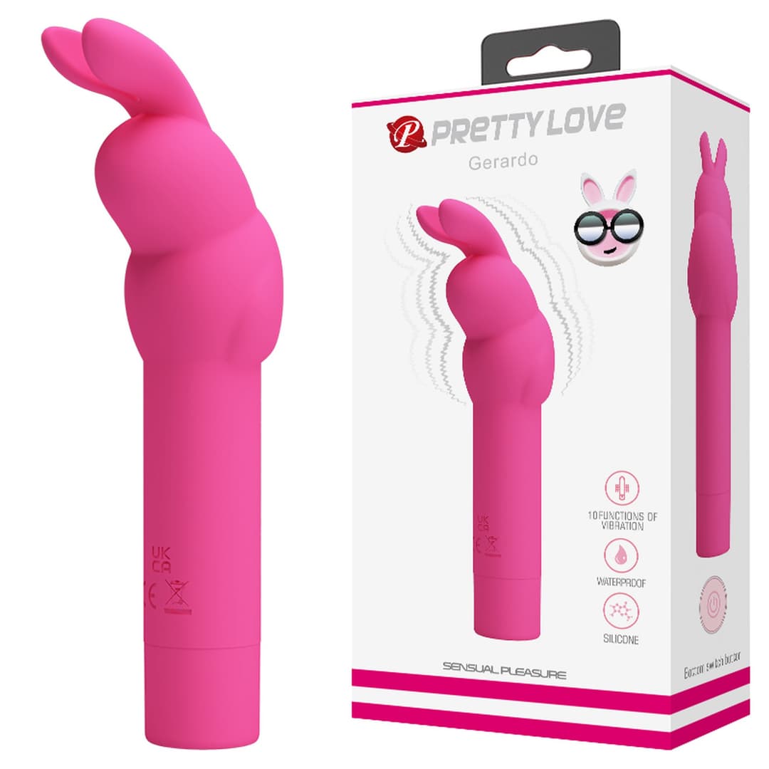 Вібратор Pretty Love Gerardo, рожевий