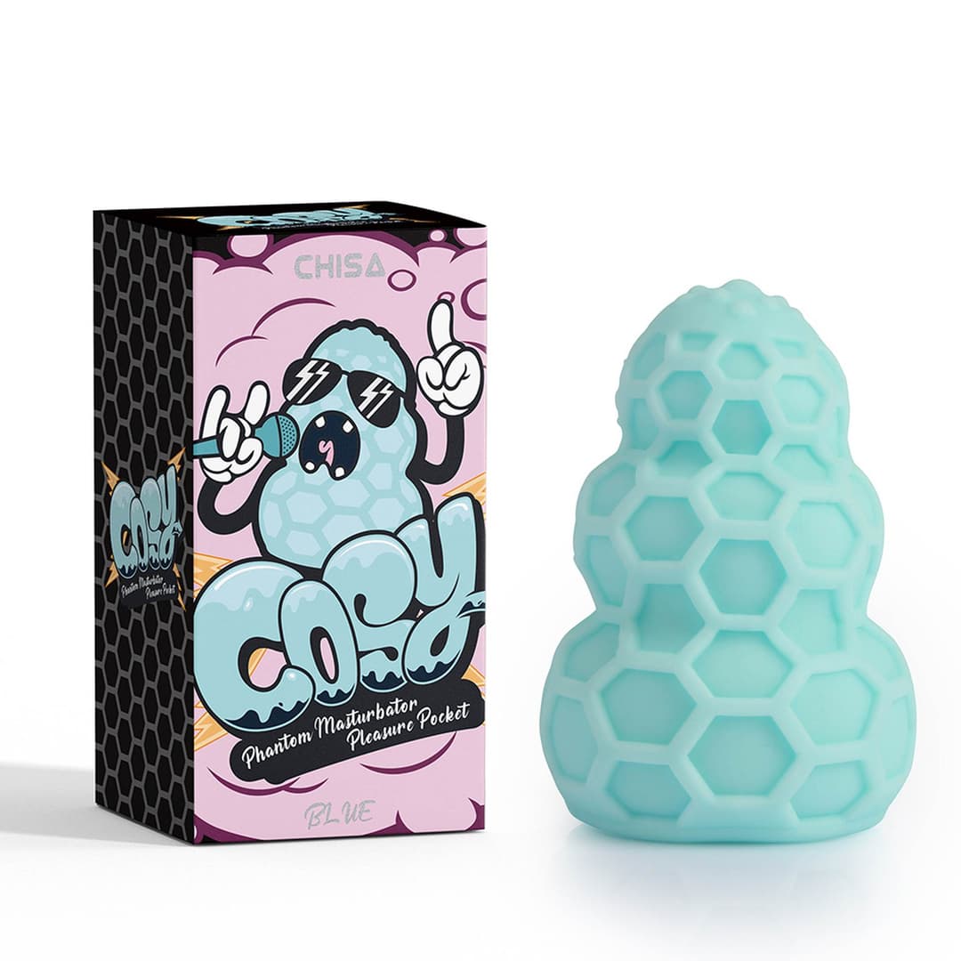 Мастурбатор Cosy Phantom Masturbator Pleasure Pocket, бірюзовий